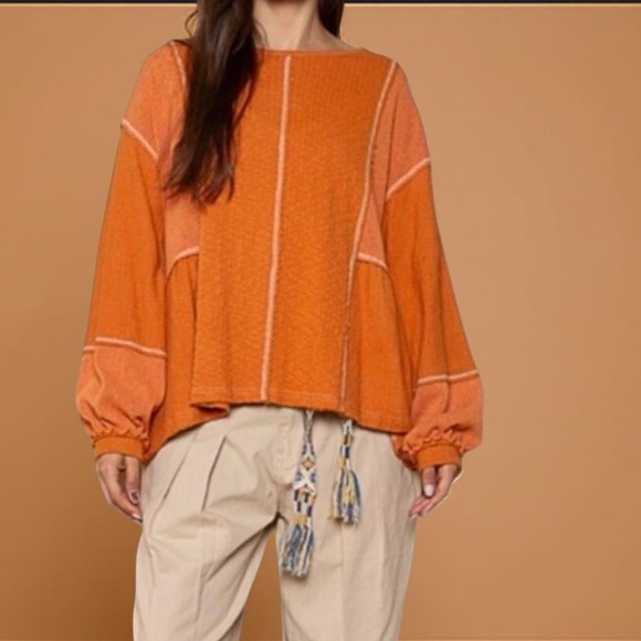 POL Sweater Contrast Pattern
Sweater -Boho Top Large NWT Boutique - Picture 9 of 15